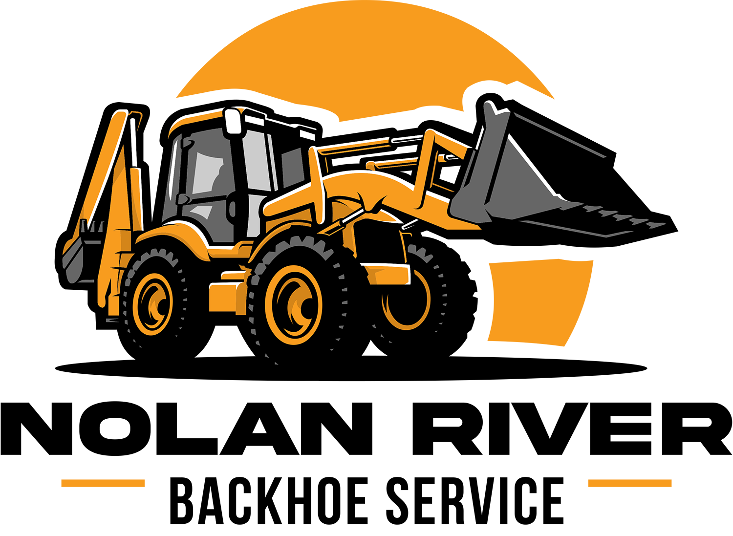 Nolan River Backhoe Service logo