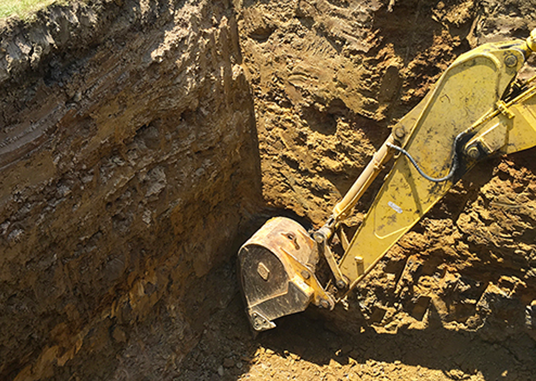 backhoe backhoe prep work